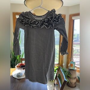 Isabella & Chloe Black and White Dress